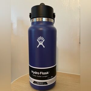 32 oz Wide Mouth with Flex Straw Cap - Phantom NIB